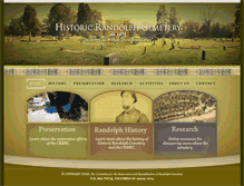 Tablet Screenshot of historicrandolphcemetery.org